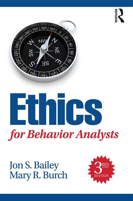 Couverture_Ethics for Behavior Analysts