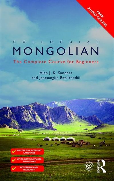 Front cover_Colloquial Mongolian