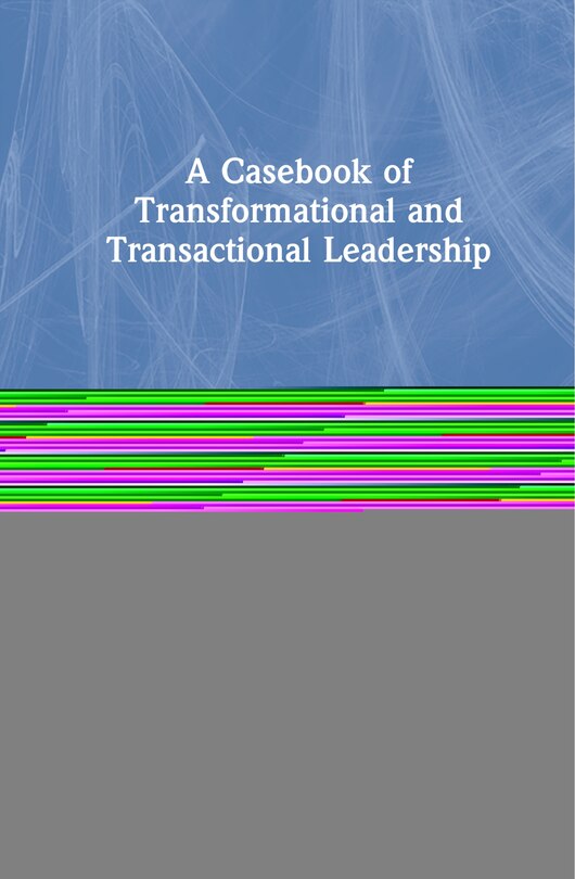 Couverture_A Casebook Of Transformational And Transactional Leadership