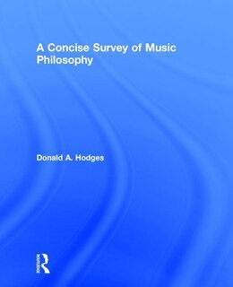 Front cover_A Concise Survey Of Music Philosophy