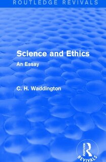 Couverture_Science And Ethics