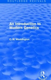 Front cover_An Introduction To Modern Genetics
