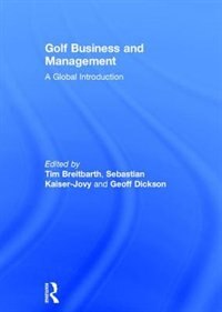 Front cover_Golf Business And Management