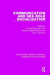 Couverture_Communication And Sex-role Socialization