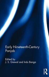 Couverture_Early Nineteenth-Century Panjab