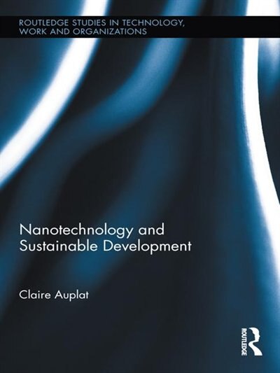 Couverture_Nanotechnology And Sustainable Development