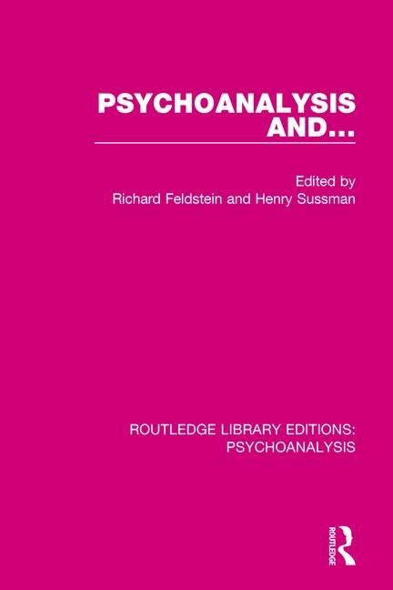 Couverture_Psychoanalysis and ...