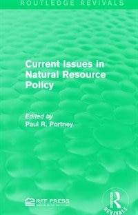 Front cover_Current Issues In Natural Resource Policy