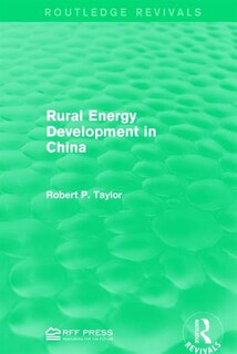 Front cover_Rural Energy Development In China