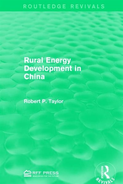 Front cover_Rural Energy Development In China
