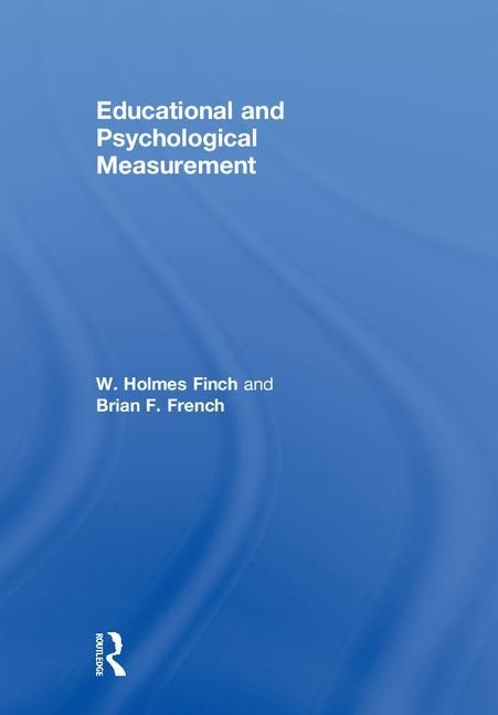 Front cover_Educational And Psychological Measurement