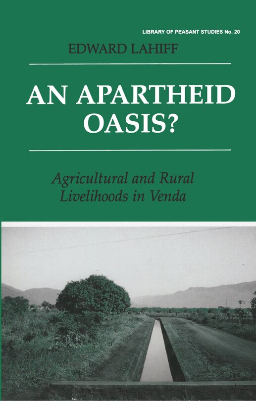 Front cover_An Apartheid Oasis?