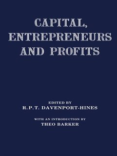 Couverture_Capital, Entrepreneurs And Profits