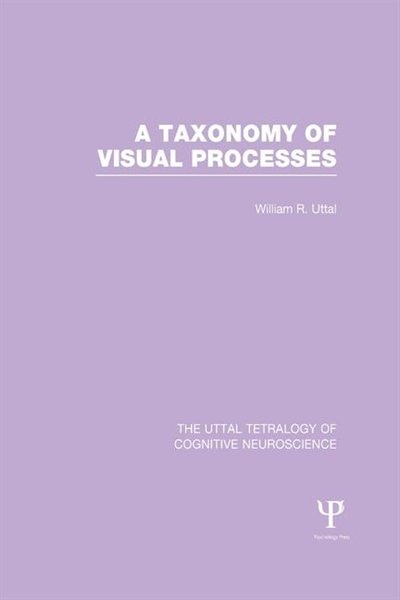 Front cover_A Taxonomy Of Visual Processes