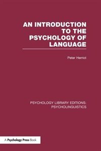 Front cover_An Introduction to the Psychology of Language (PLE