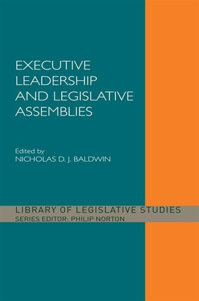 Couverture_Executive Leadership And Legislative Assemblies