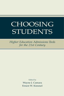 Front cover_Choosing Students