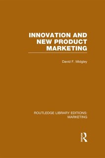 Front cover_Innovation And New Product Marketing (rle Marketing)