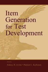 Couverture_Item Generation For Test Development