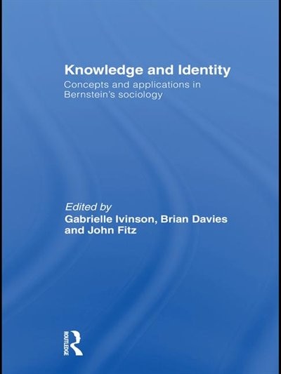 Front cover_Knowledge And Identity