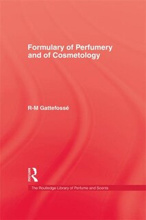 Front cover_Formulary of Perfumery and Cosmetology