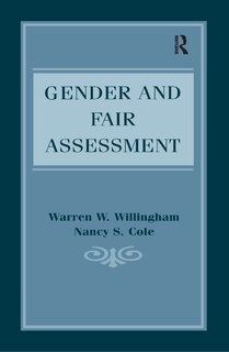 Front cover_Gender And Fair Assessment