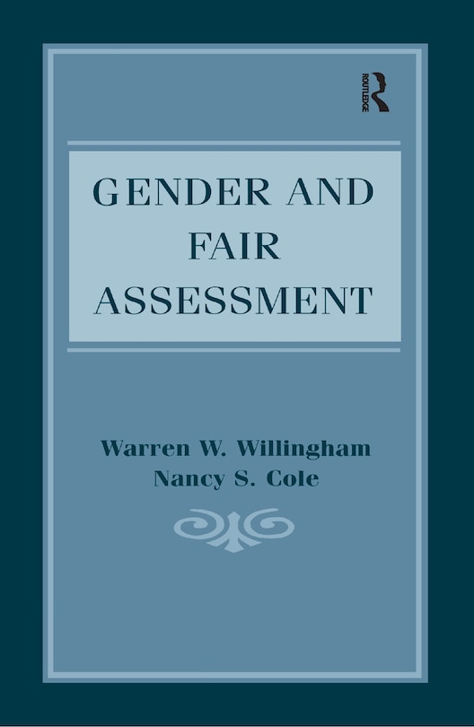 Front cover_Gender And Fair Assessment