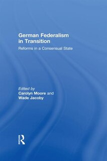 Front cover_German Federalism In Transition