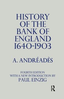 Couverture_History of the Bank of England