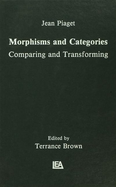 Front cover_Morphisms And Categories
