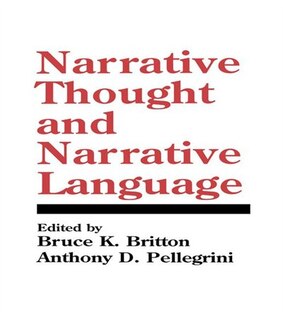 Couverture_Narrative Thought And Narrative Language