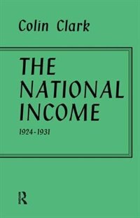 Front cover_National Income 1924-1931
