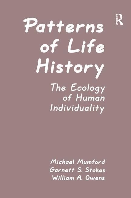 Couverture_Patterns Of Life History