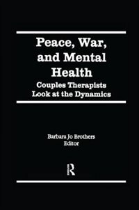Couverture_Peace, War, And Mental Health