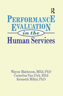 Couverture_Performance Evaluation In The Human Services