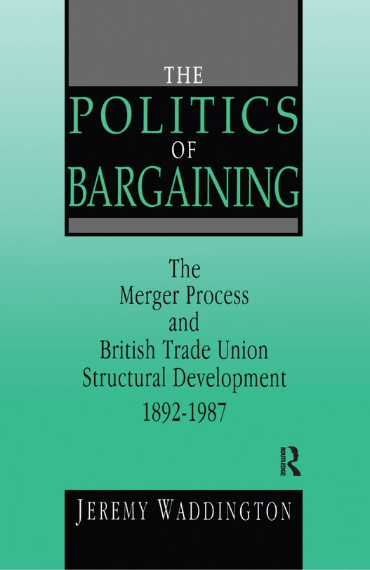 Couverture_The Politics of Bargaining