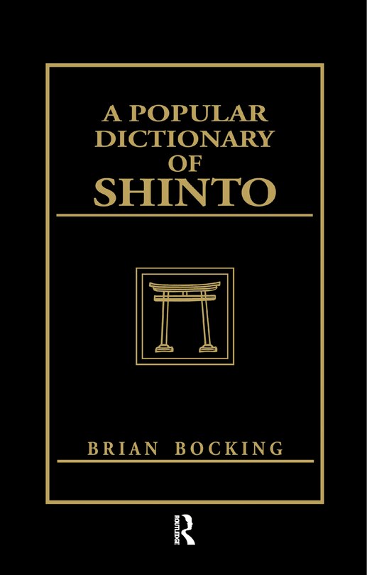 Couverture_A Popular Dictionary Of Shinto