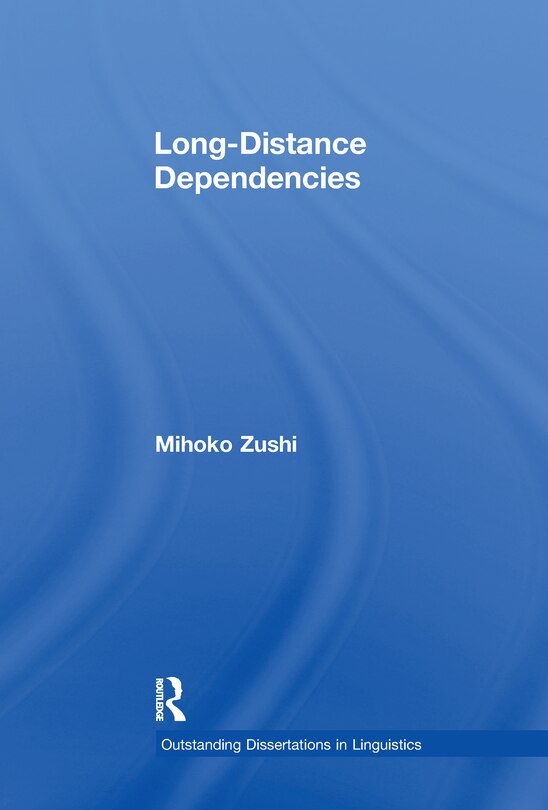 Front cover_Long-distance Dependencies
