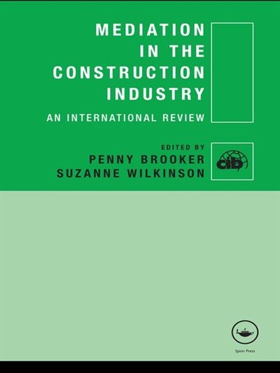 Couverture_Mediation In The Construction Industry