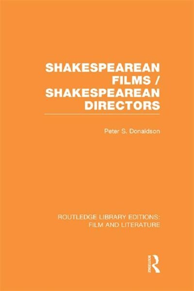 Couverture_Shakespearean Films/shakespearean Directors
