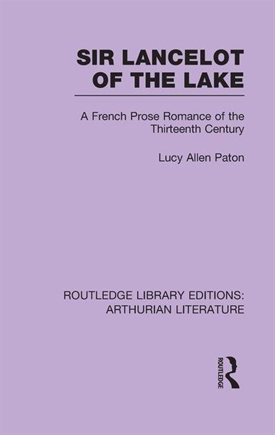 Front cover_Sir Lancelot Of The Lake