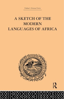 Front cover_A Sketch Of The Modern Languages Of Africa