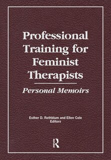 Front cover_Professional Training For Feminist Therapists