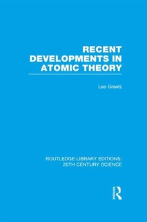 Couverture_Recent Developments In Atomic Theory