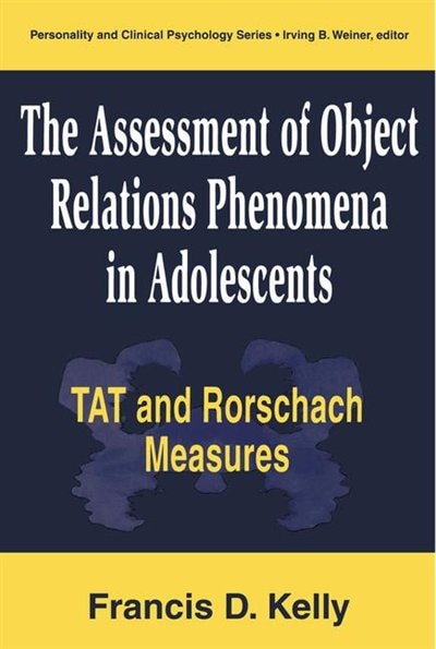 Couverture_The Assessment of Object Relations Phenomena in Adolescents