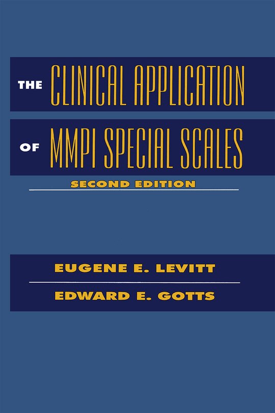 Front cover_The Clinical Application Of Mmpi Special Scales