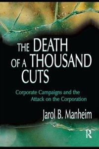 Front cover_The Death Of A Thousand Cuts