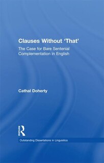 Front cover_Clauses Without 'That'