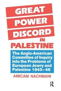 Front cover_Great Power Discord In Palestine
