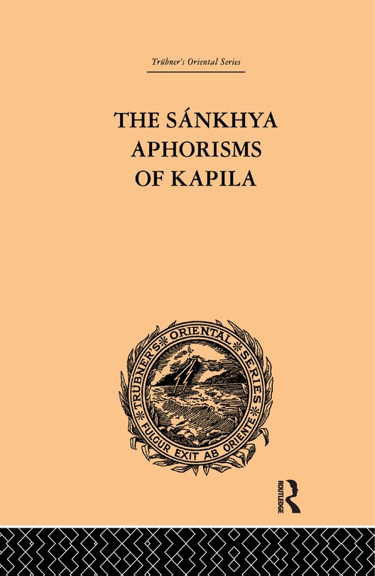 Front cover_The Sankhya Aphorisms Of Kapila